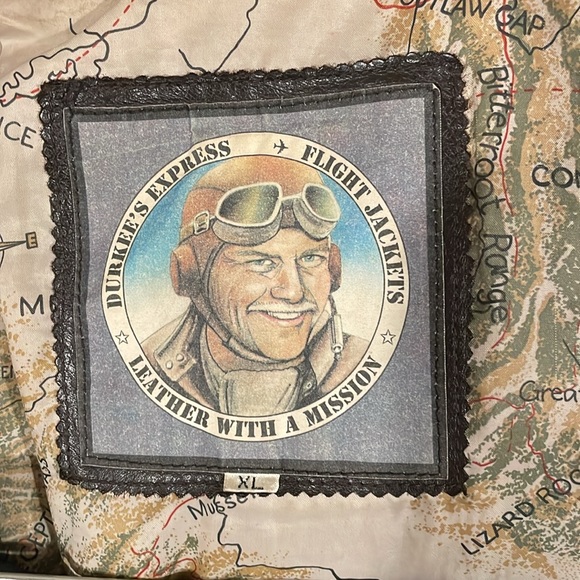 Cowhide leather bomber jacket - Picture 3 of 3